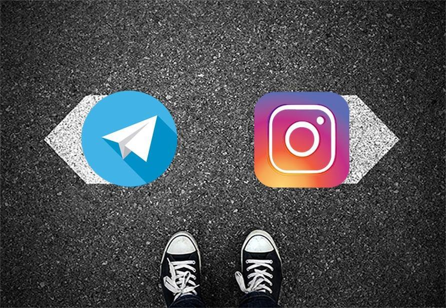 استفاده از سایر اپلیکیشن‌ها از جمله اینستاگرام