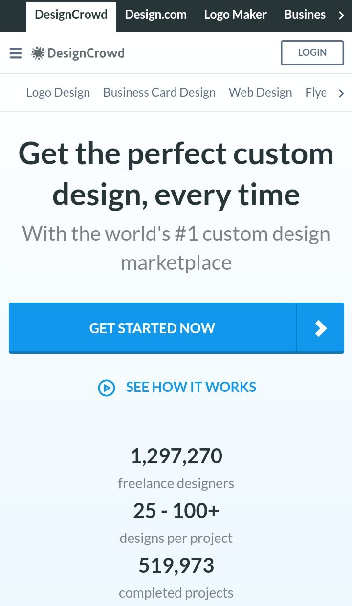 سایت designCrowd