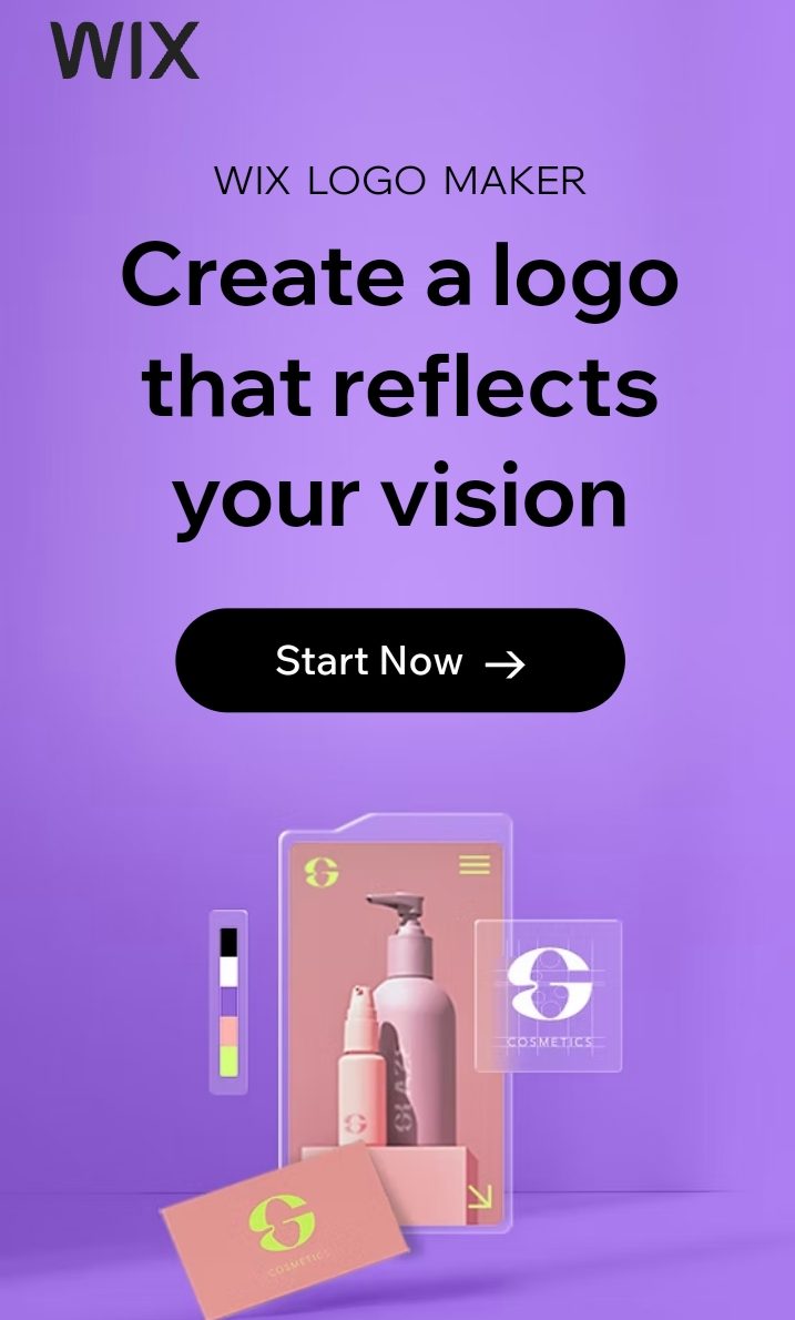 هوش مصنوعی wix Logo Maker