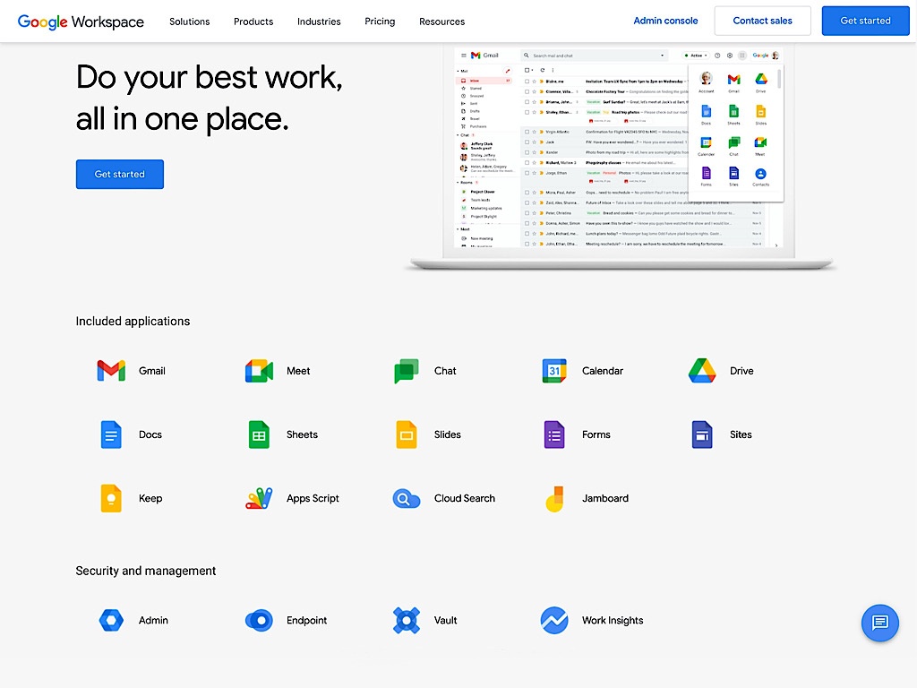 Google Workspace (گوگل ورکسپیس)