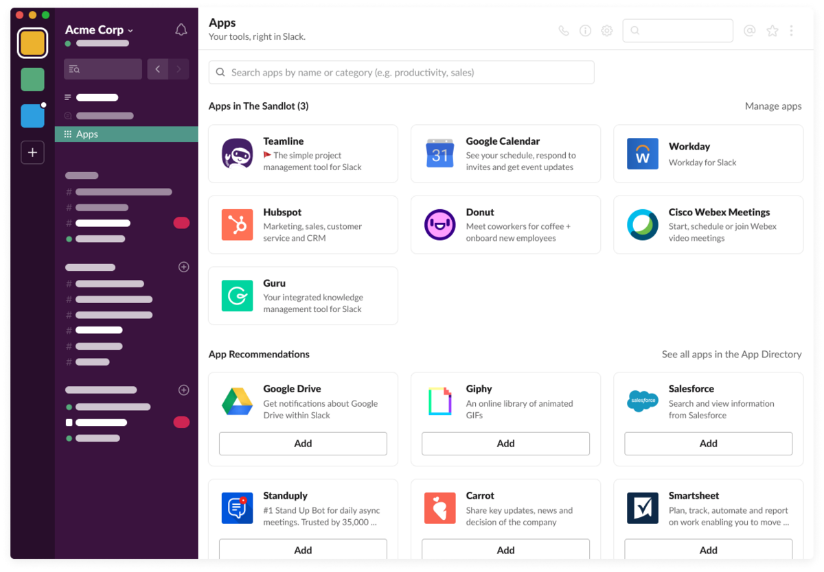 Slack (اسلک)