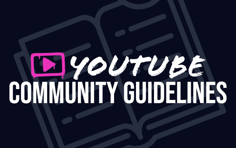 Community Guidelines Copyright Warning