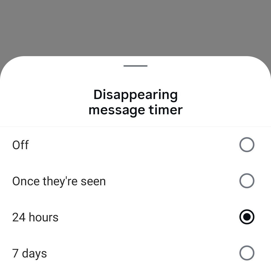 پیام زمان دار در اینستاگرام