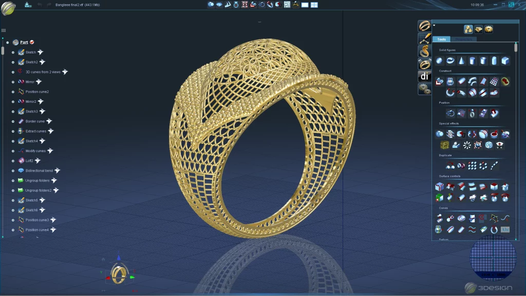 طلاسازی با پرینتر سه بعدی