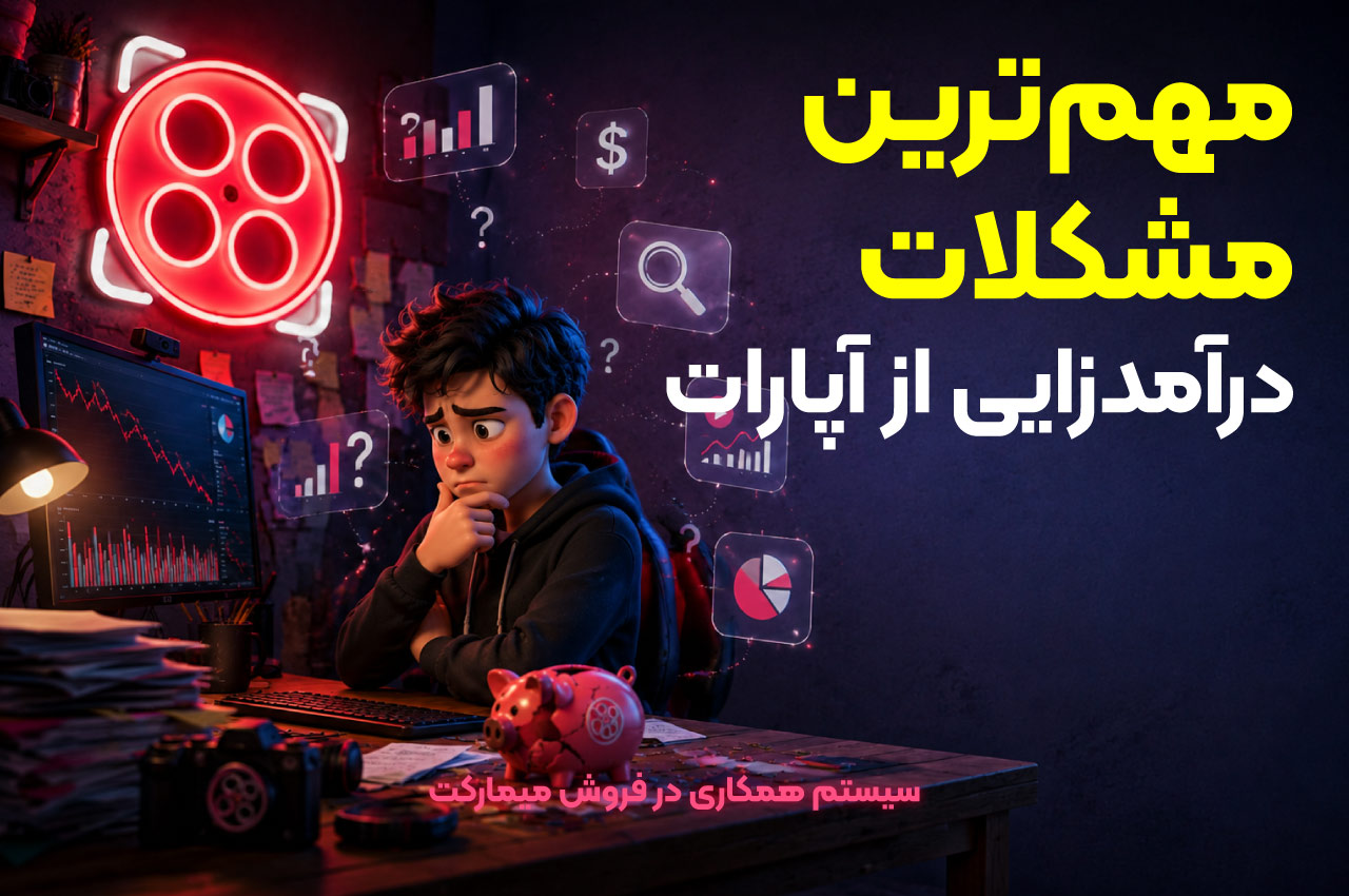 مهمترین مشکلات درآمدزایی از آپارات